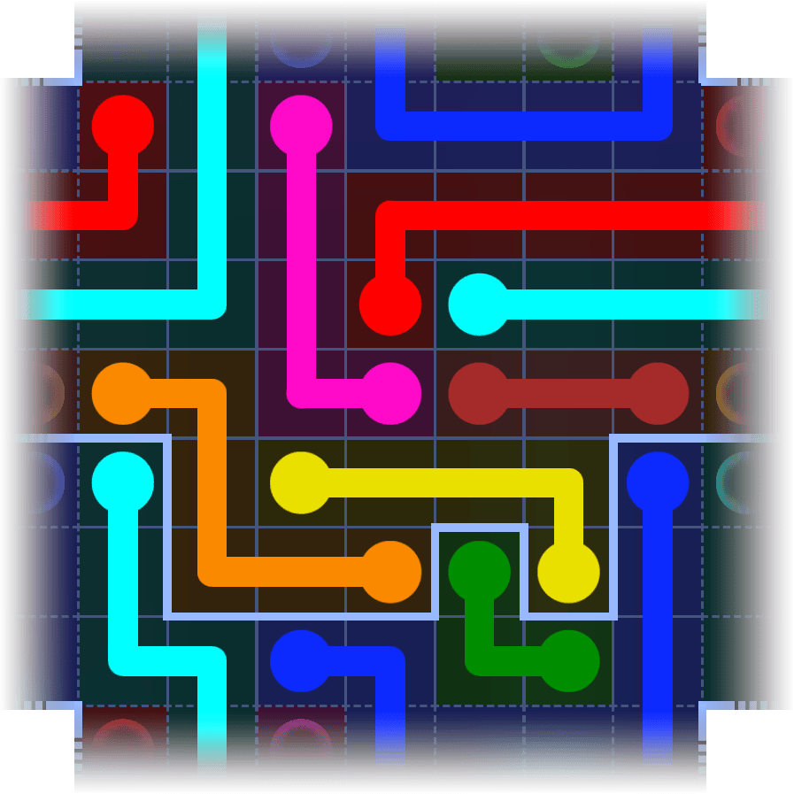 Flow Free Warps 3929 Solution