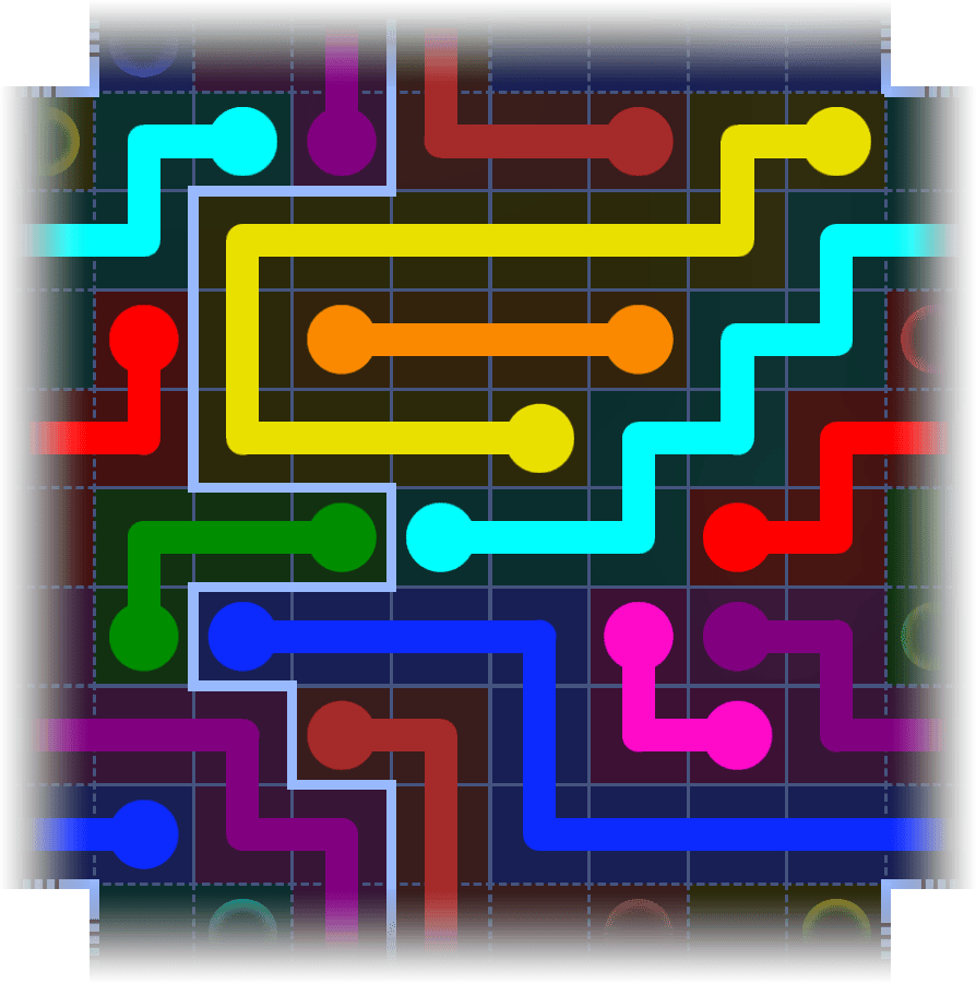 Flow Free Warps 3932 Solution