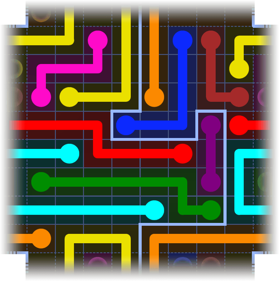 Flow Free Warps 3943 Solution