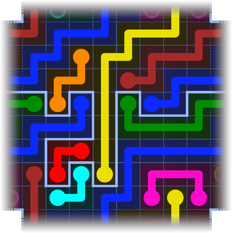 Flow Free Warps 3946 Solution