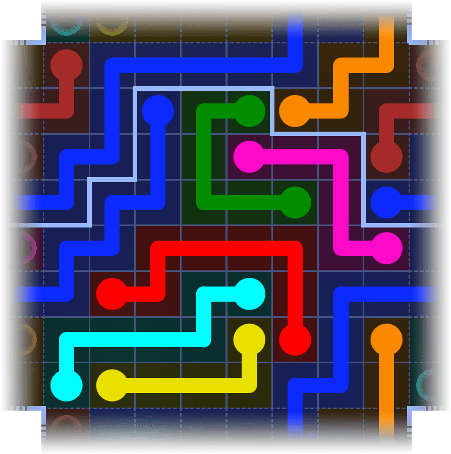 Flow Free Warps 3949 Solution