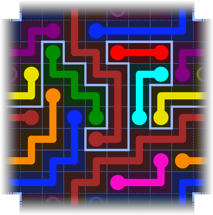 Flow Free Warps 3953 Solution