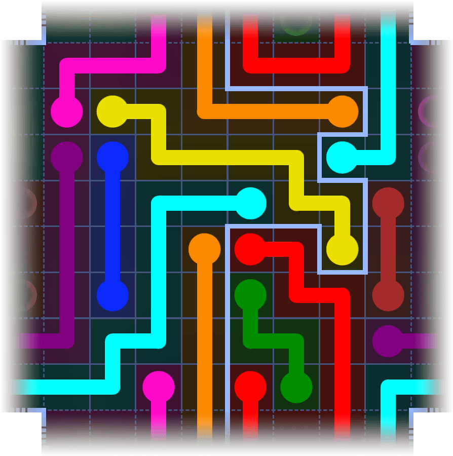 Flow Free Warps 3955 Solution