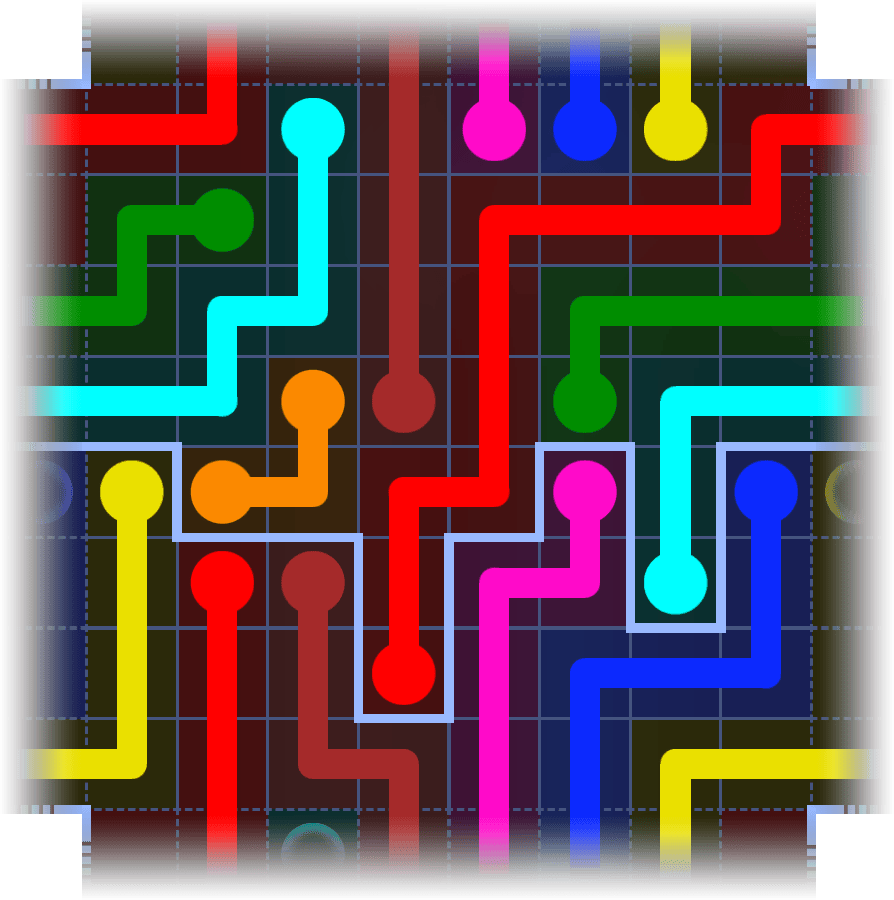 Flow Free Warps 3956 Solution