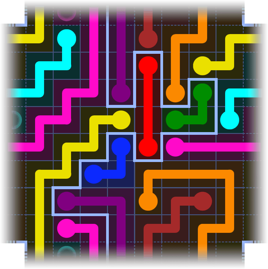 Flow Free Warps 3957 Solution