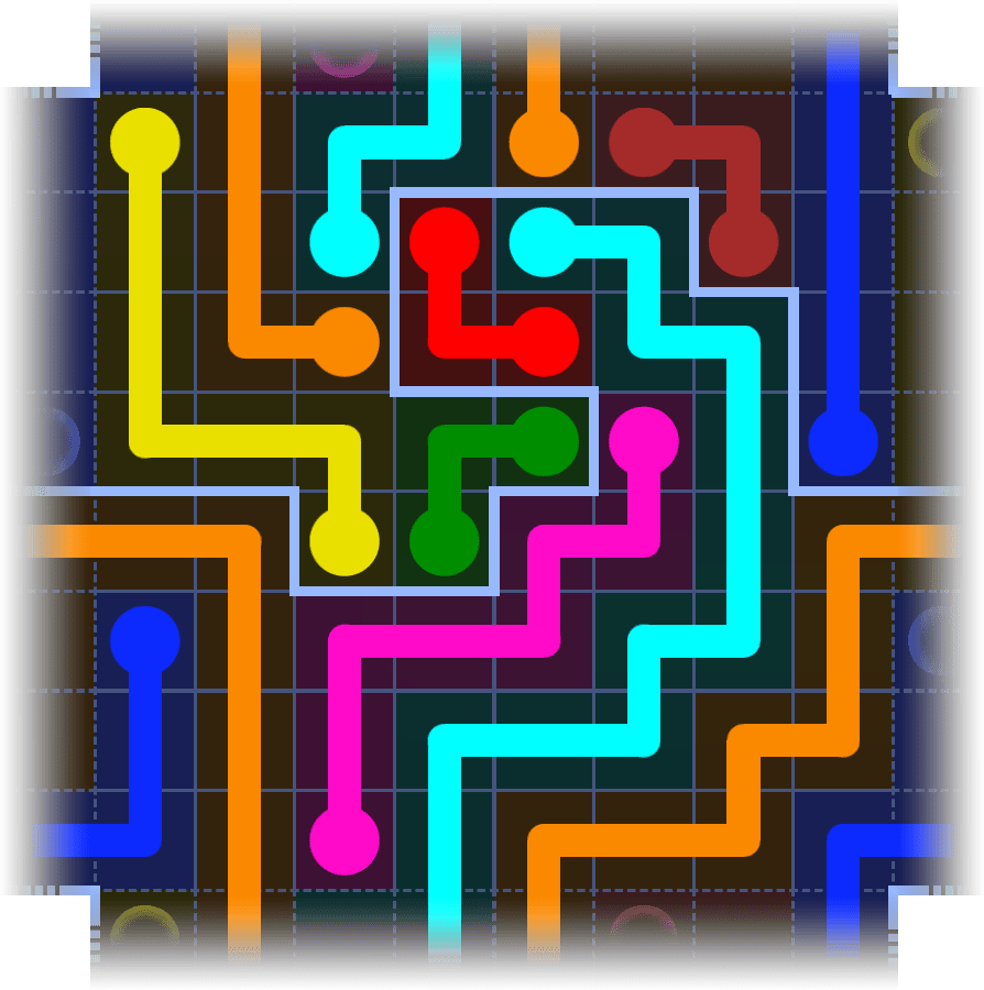 Flow Free Warps 3960 Solution