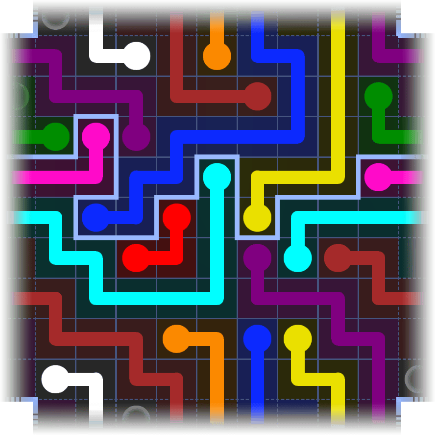 Flow Free Warps 3972 Solution