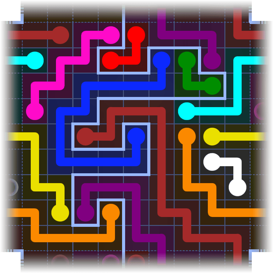 Flow Free Warps 3974 Solution