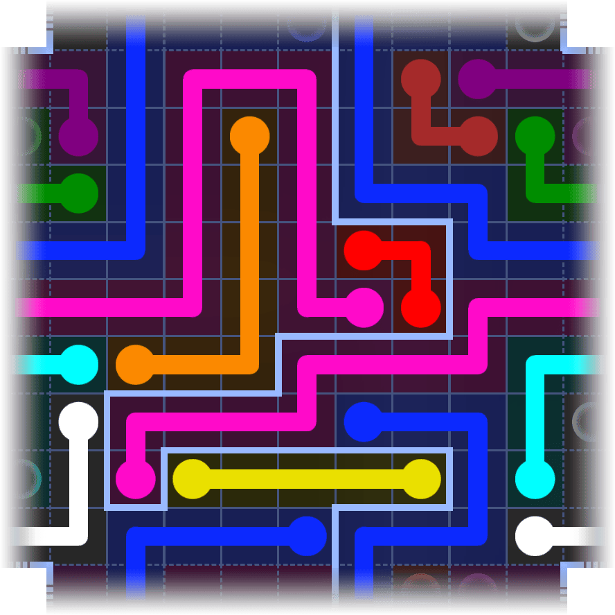 Flow Free Warps 3983 Solution