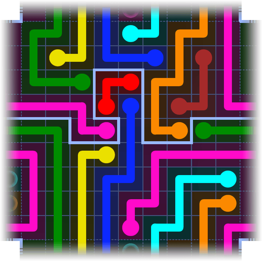 Flow Free Warps 3984 Solution