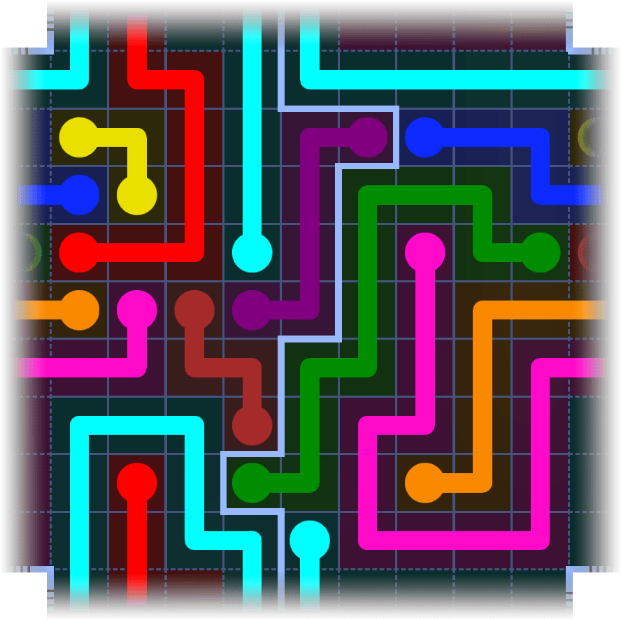 Flow Free Warps 3986 Solution