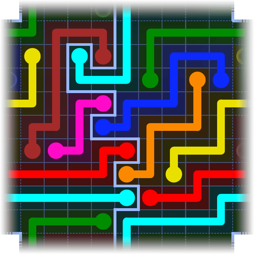 Flow Free Warps 3989 Solution