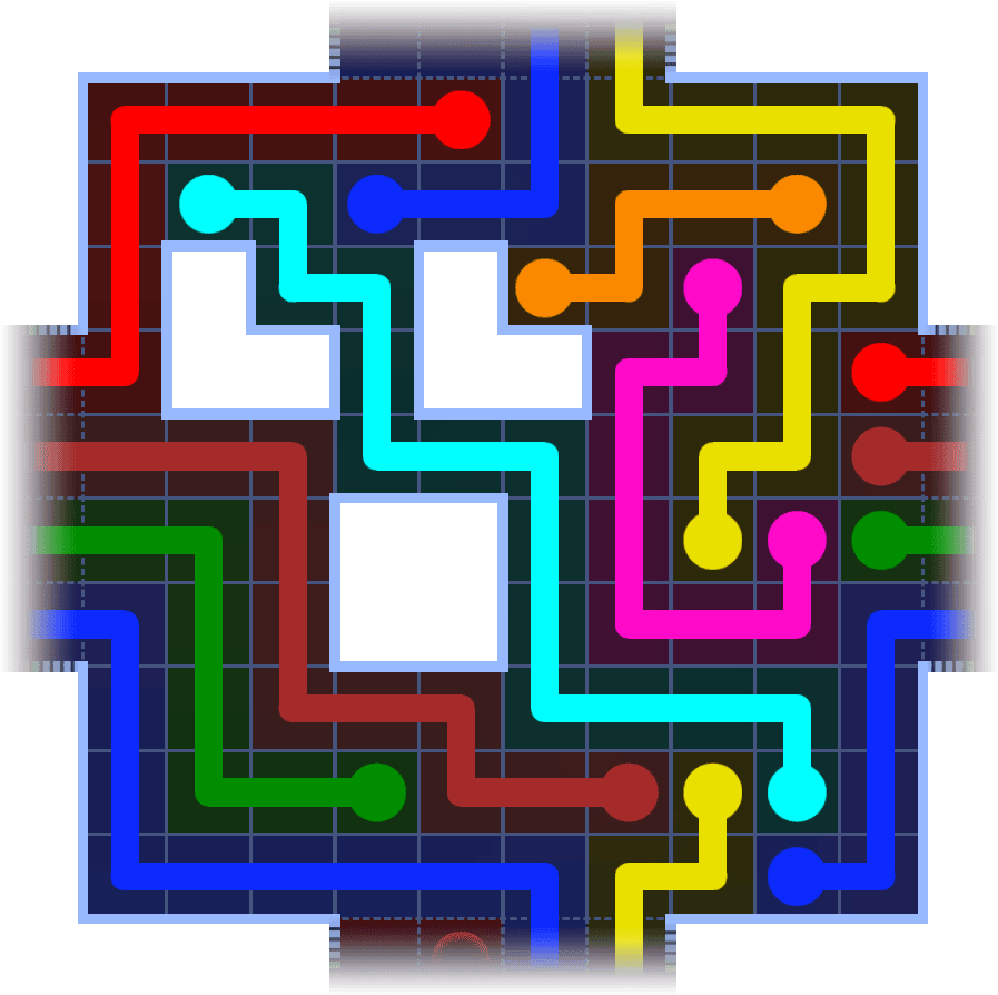 Flow Free Warps 3852 Solution