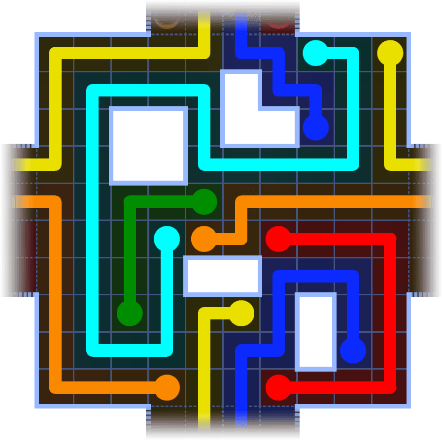 Flow Free Warps 3865 Solution