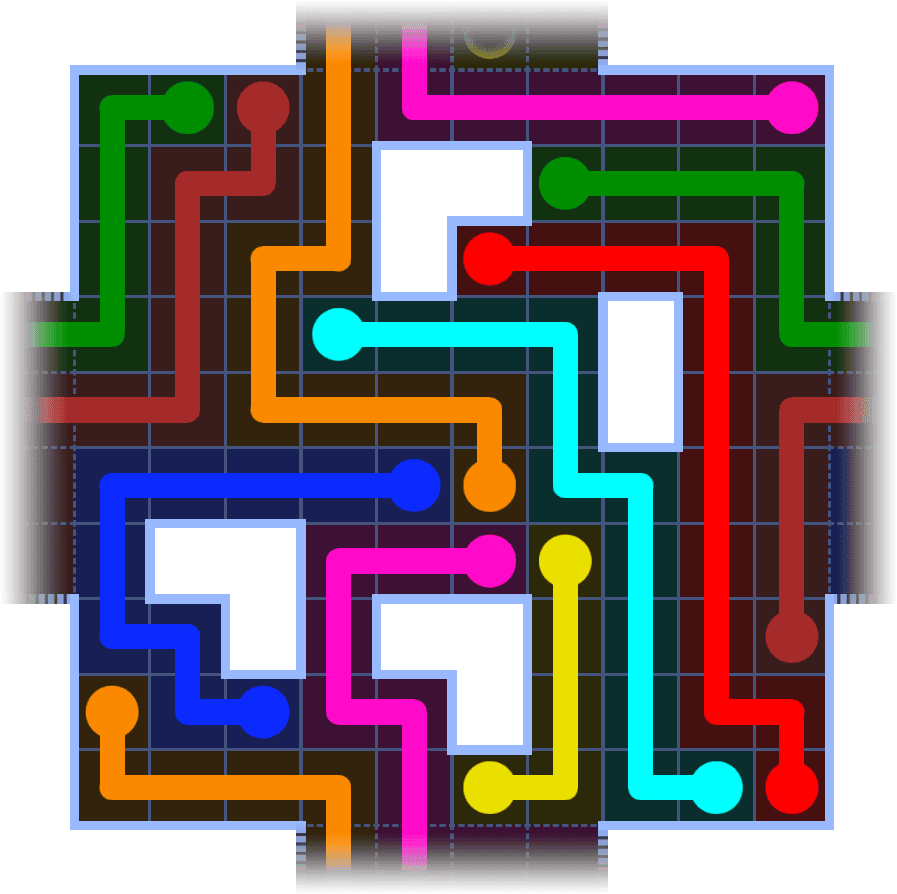 Flow Free Warps 3866 Solution
