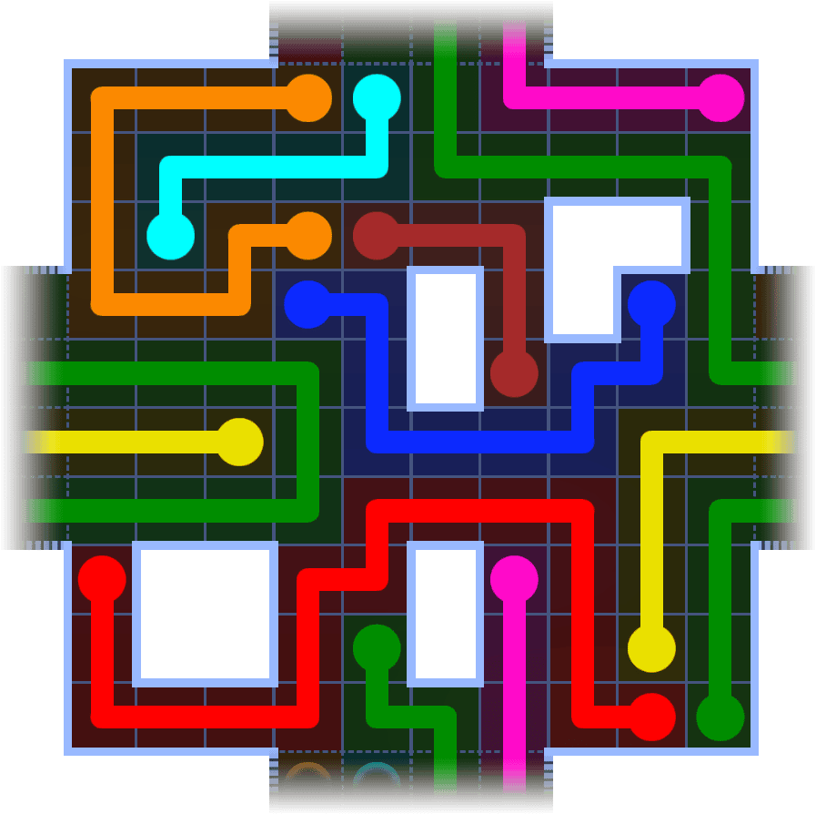 Flow Free Warps 3867 Solution