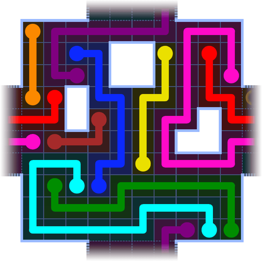 Flow Free Warps 3847 Solution