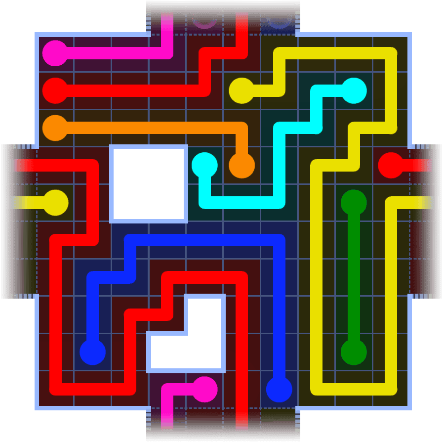 Flow Free Warps 3848 Solution