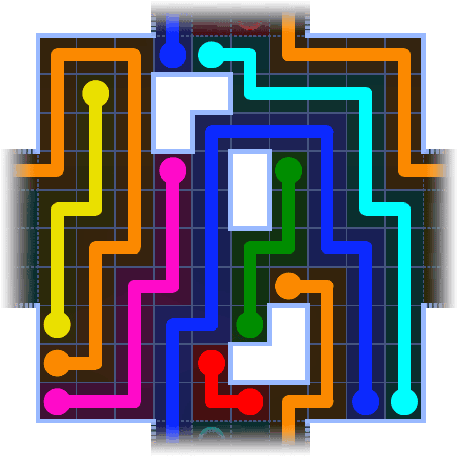 Flow Free Warps 3849 Solution