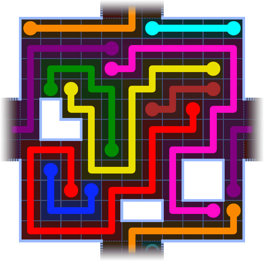Flow Free Warps 3872 Solution