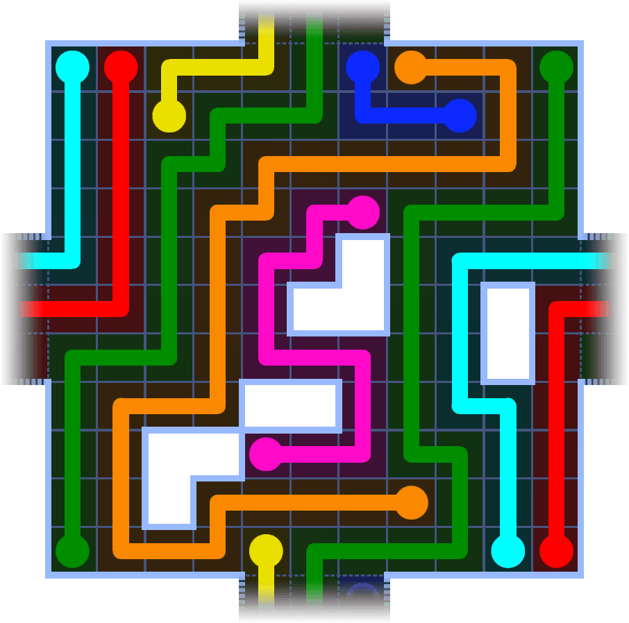 Flow Free Warps 3873 Solution