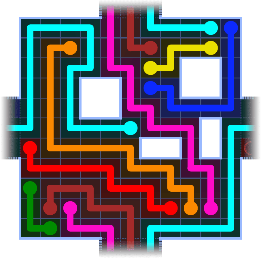 Flow Free Warps 3874 Solution