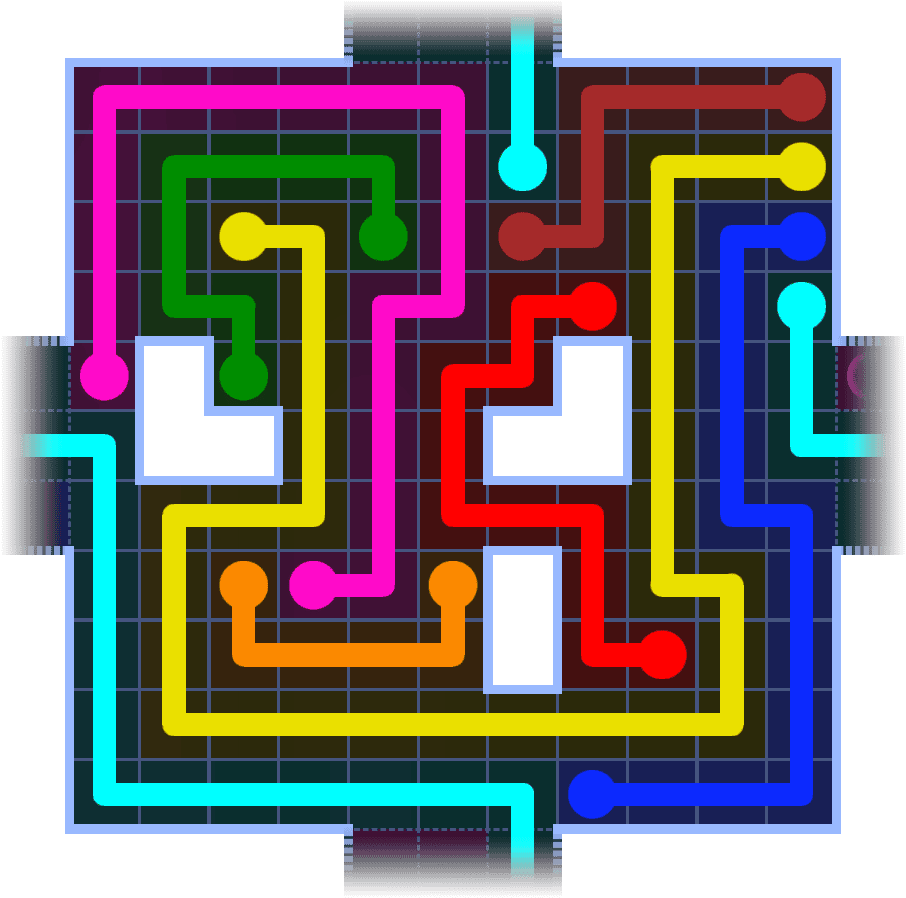 Flow Free Warps 3876 Solution