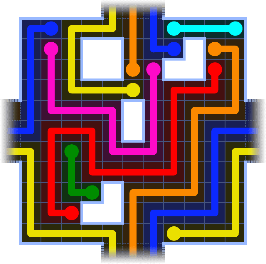 Flow Free Warps 3877 Solution