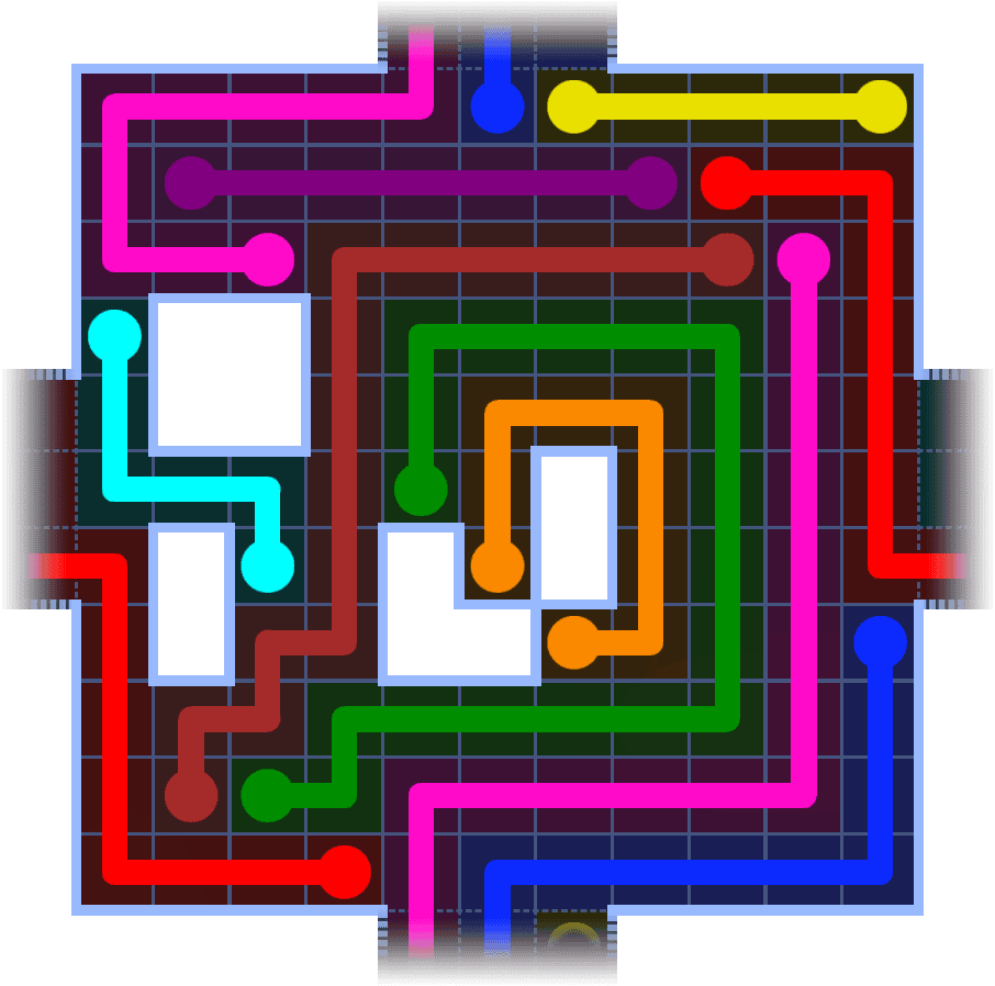 Flow Free Warps 3879 Solution