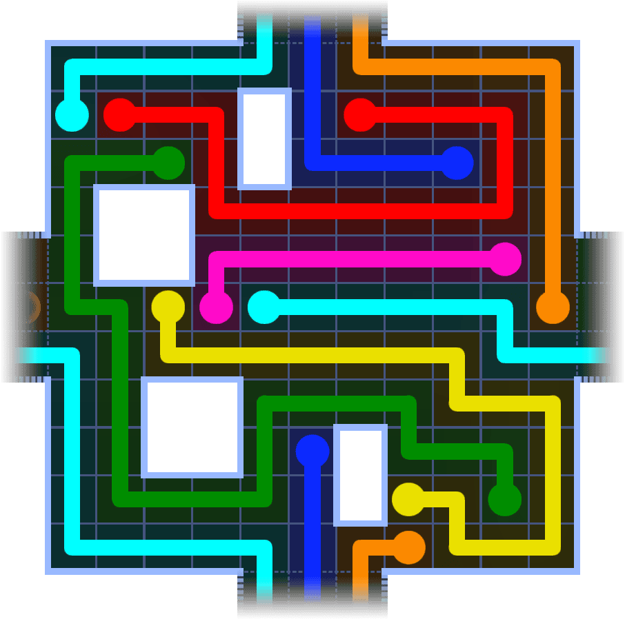 Flow Free Warps 3881 Solution