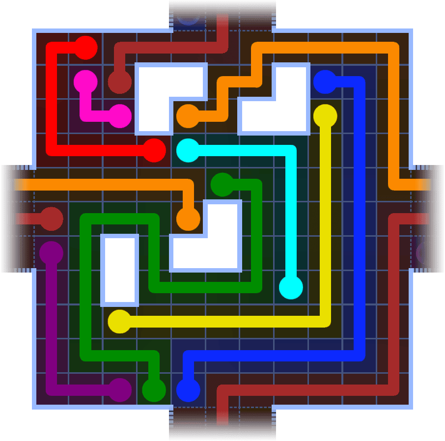 Flow Free Warps 3883 Solution