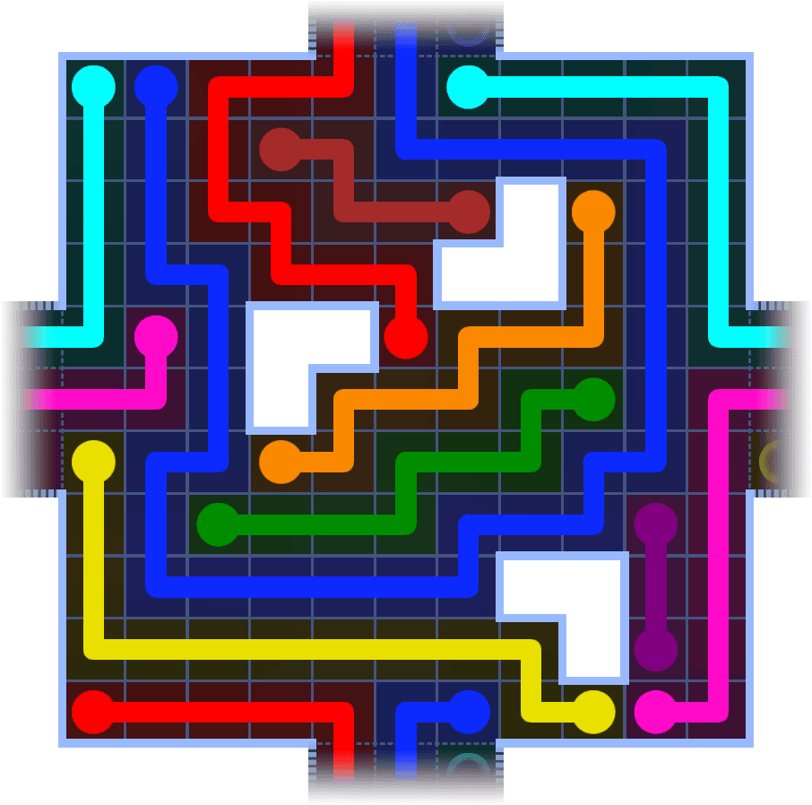 Flow Free Warps 3885 Solution