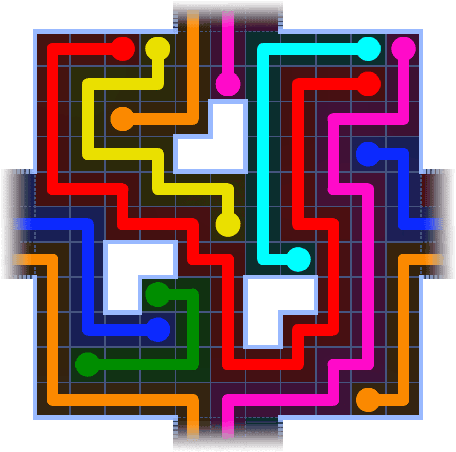 Flow Free Warps 3891 Solution