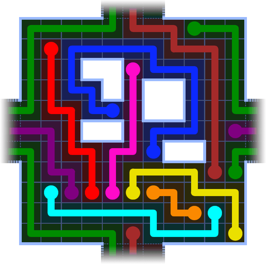 Flow Free Warps 3893 Solution