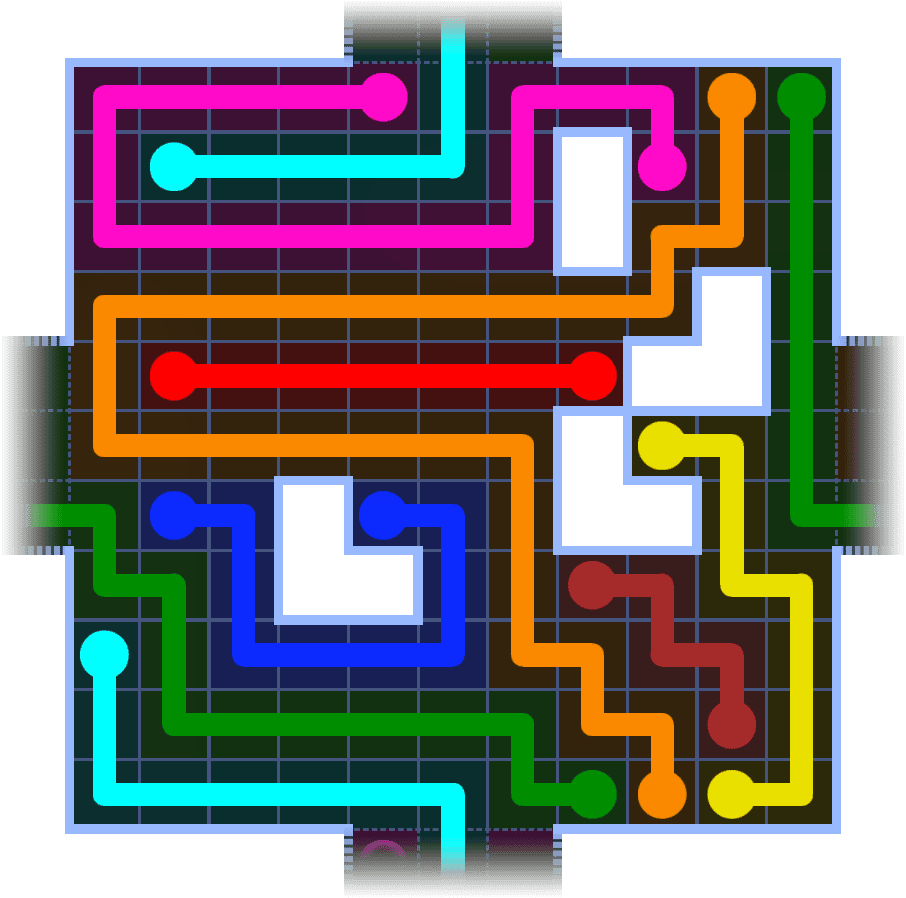 Flow Free Warps 3894 Solution