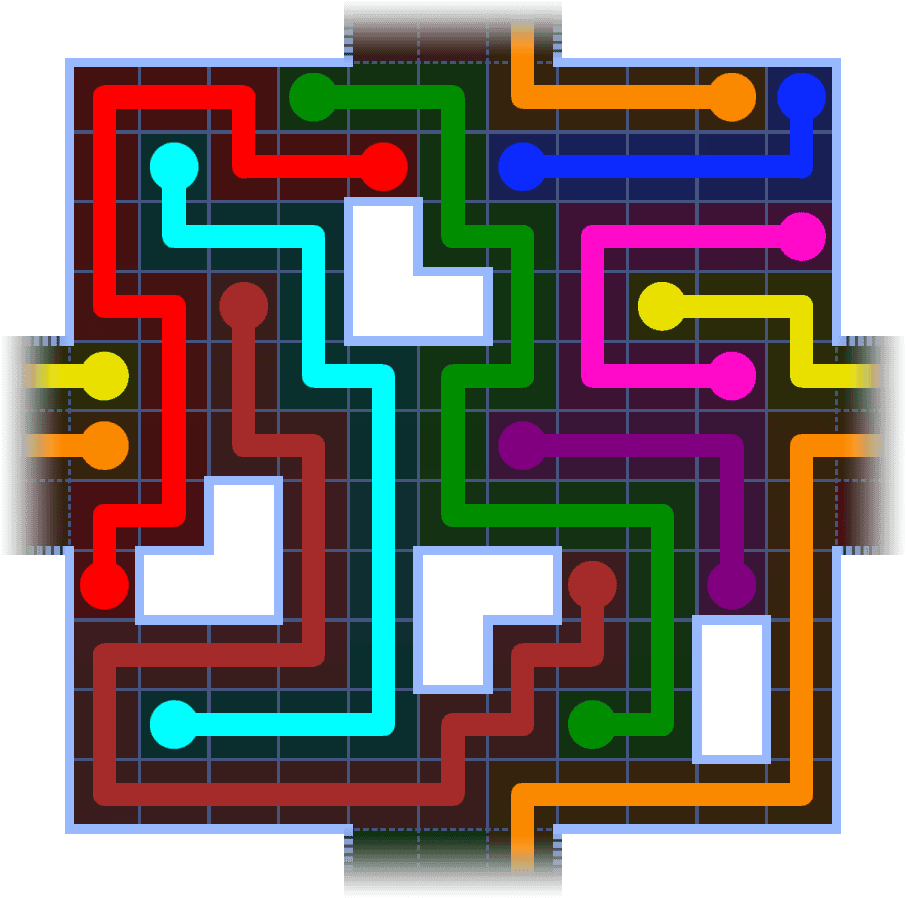 Flow Free Warps 3897 Solution