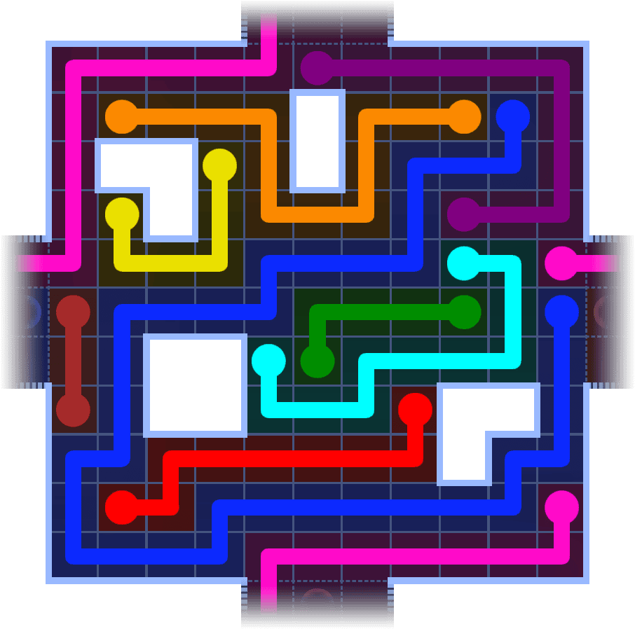 Flow Free Warps 3898 Solution