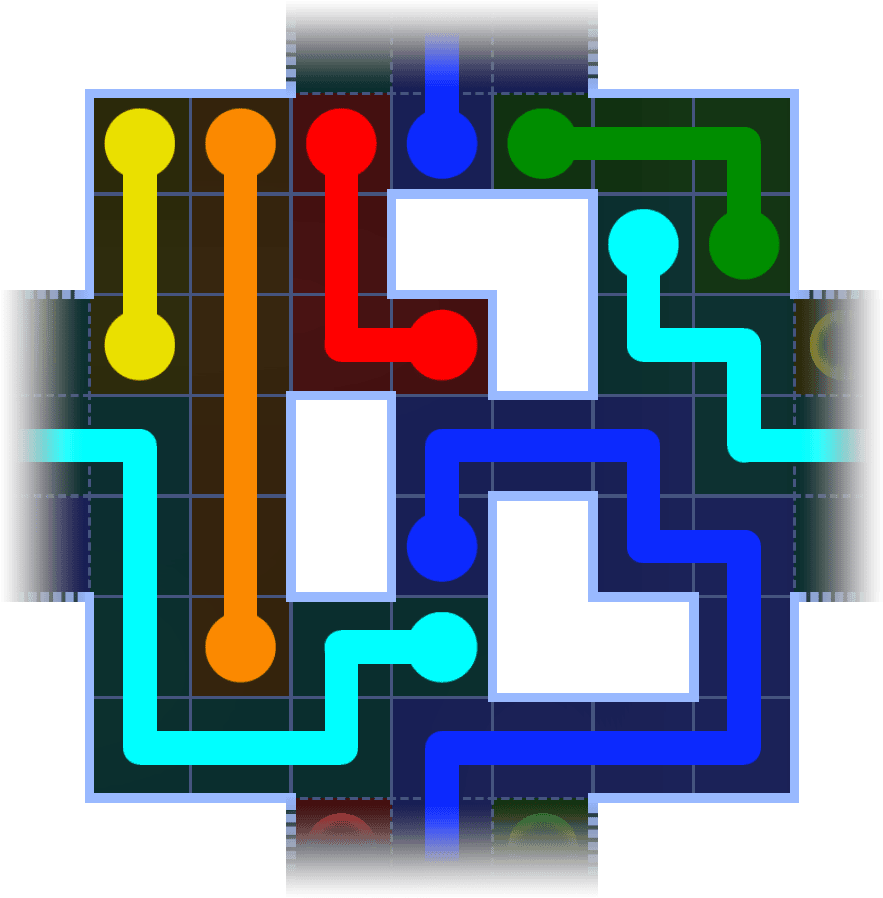 Flow Free Warps 3762 Solution