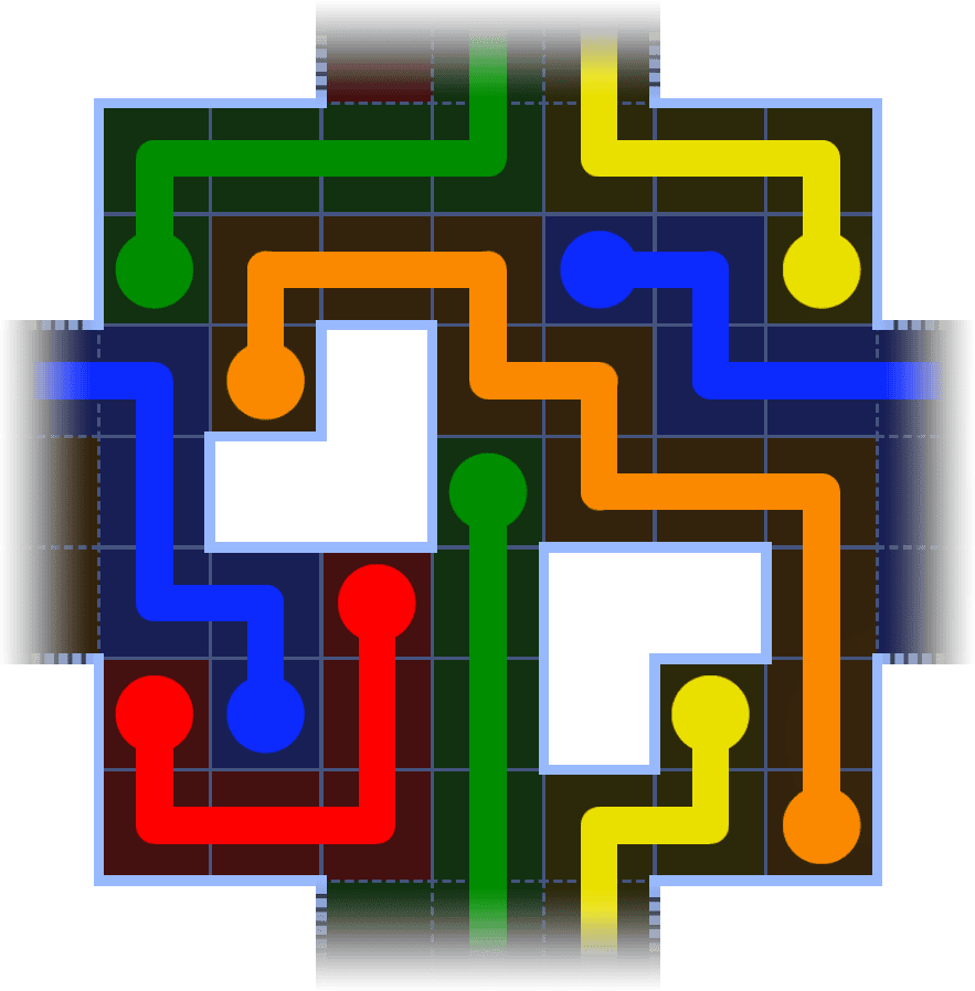 Flow Free Warps 3764 Solution