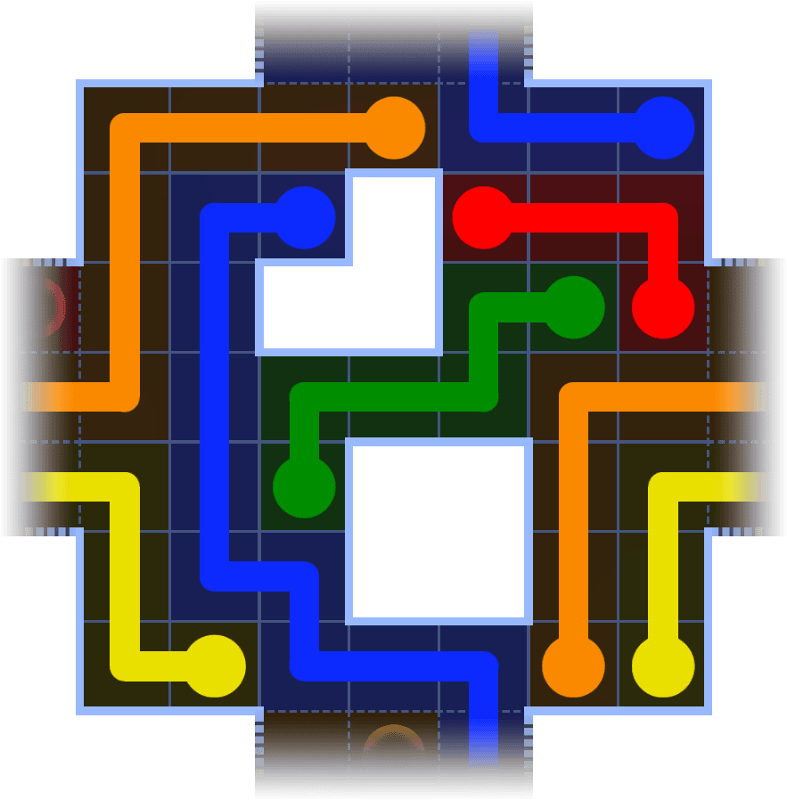 Flow Free Warps 3766 Solution