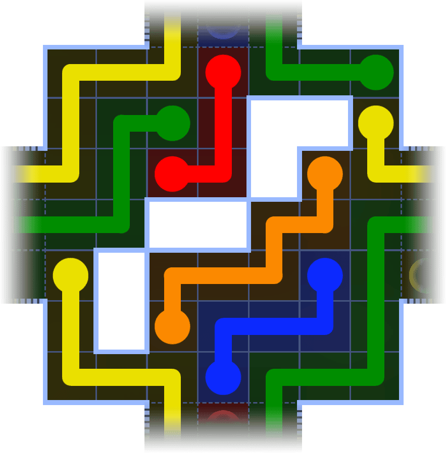 Flow Free Warps 3768 Solution