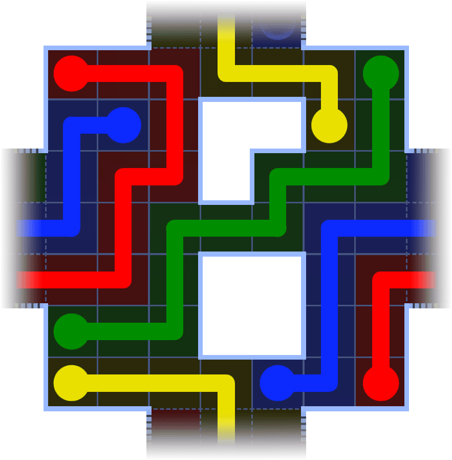 Flow Free Warps 3769 Solution