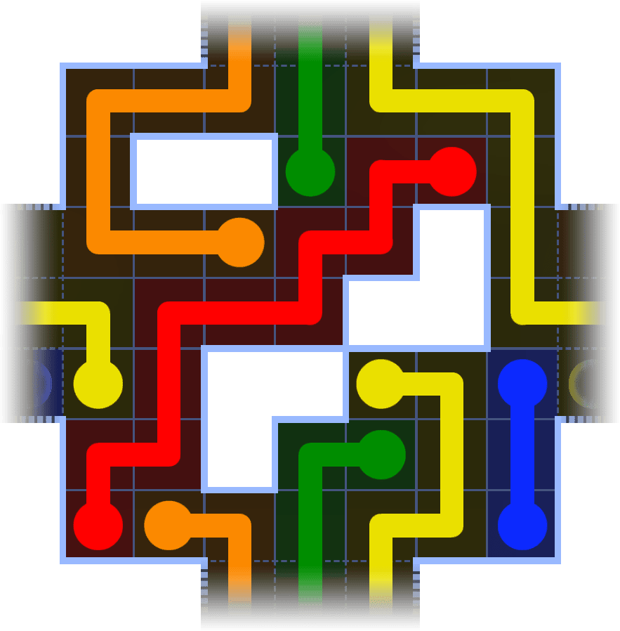 Flow Free Warps 3775 Solution