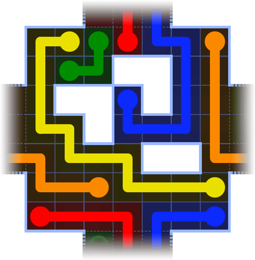 Flow Free Warps 3777 Solution