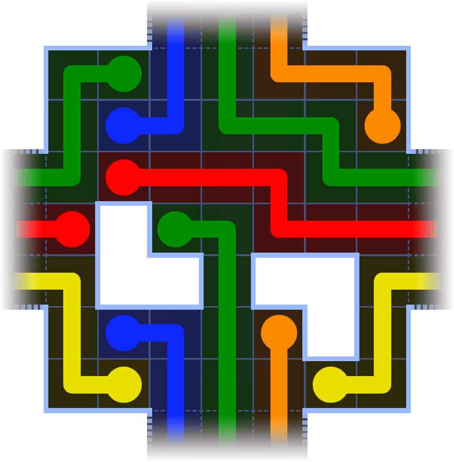 Flow Free Warps 3756 Solution