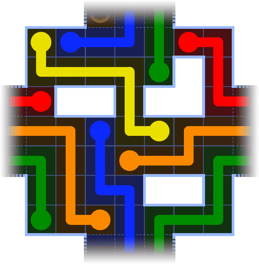 Flow Free Warps 3757 Solution
