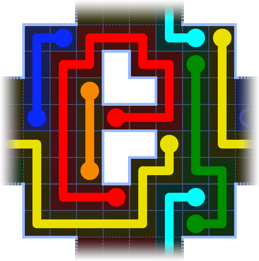 Flow Free Warps 3785 Solution