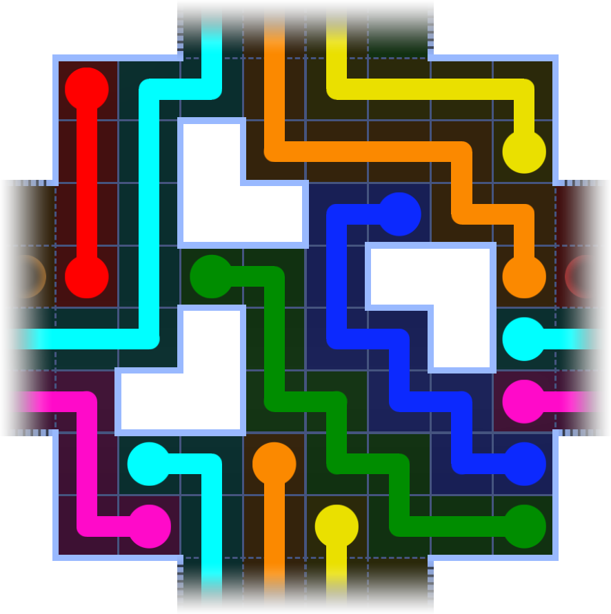 Flow Free Warps 3792 Solution