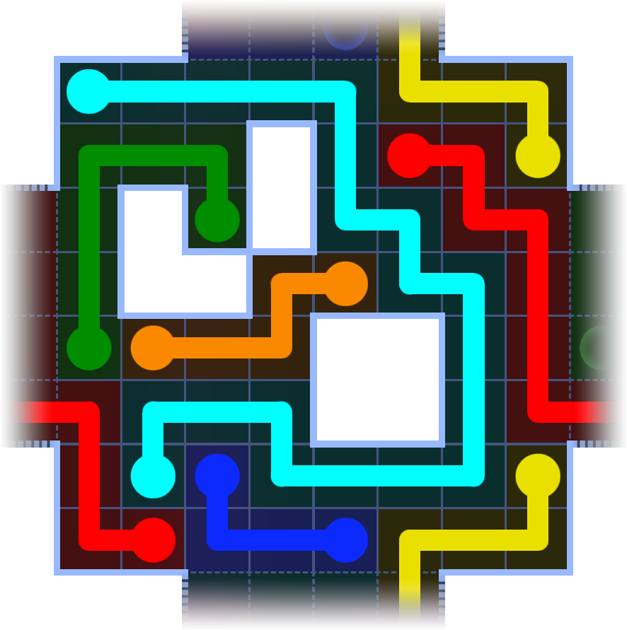 Flow Free Warps 3793 Solution