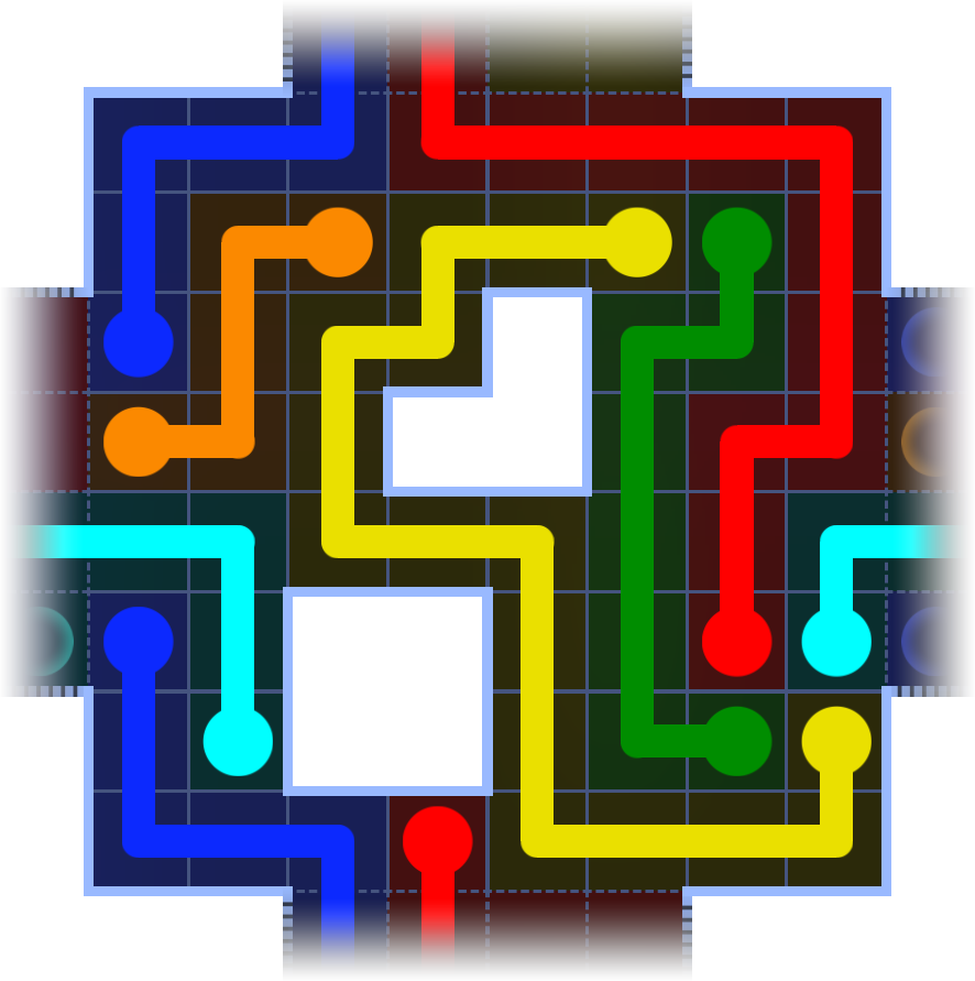 Flow Free Warps 3794 Solution